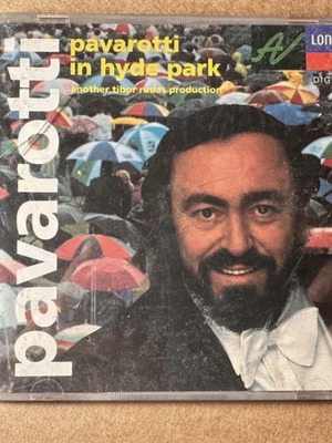 Luciano Pavarotti Pavarotti in Hyde Park CD used, classical music