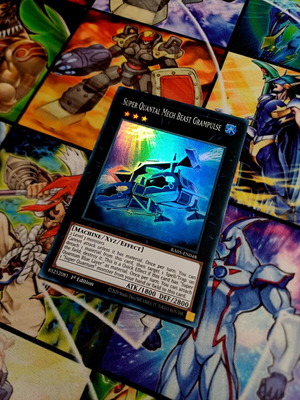 Super Quantal Mech Beast Grampulse RA05 Super Rare Yu-Gi-Oh! card