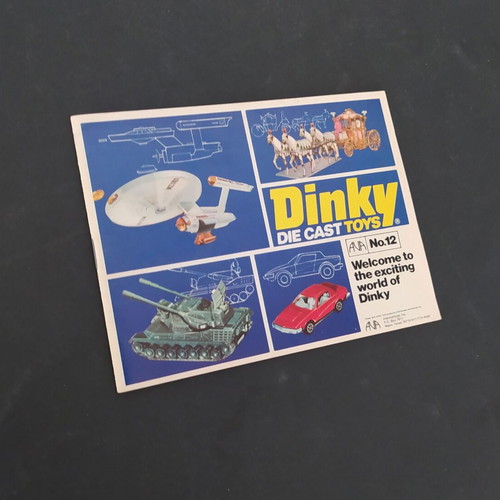 Dinky Toys set of 4 toy catalogs 1975-78
