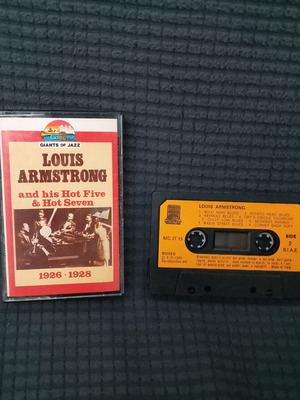 Louis Armstrong And His Hot Five & Hot Seven Jazz Cassette Tape used