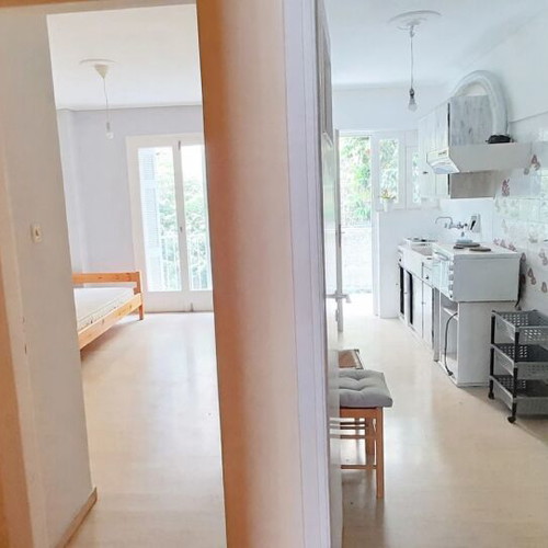 Studio apartment with furniture and appliances, Alsos Ilision, Athens