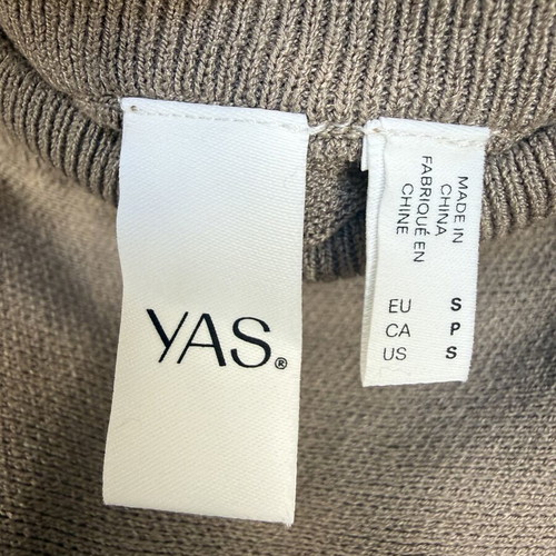 YAS knitted light brown skirt size S like new
