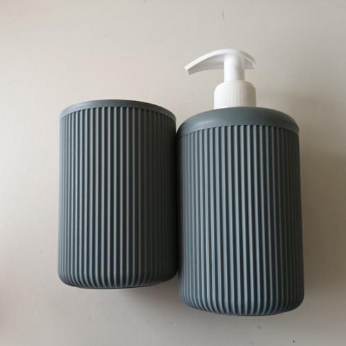 VICKO dispenser and toothbrush cup set