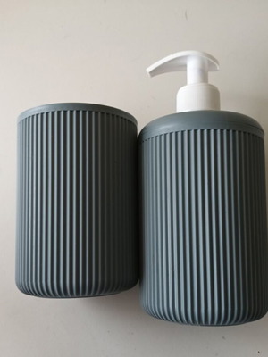 VICKO dispenser and toothbrush cup set