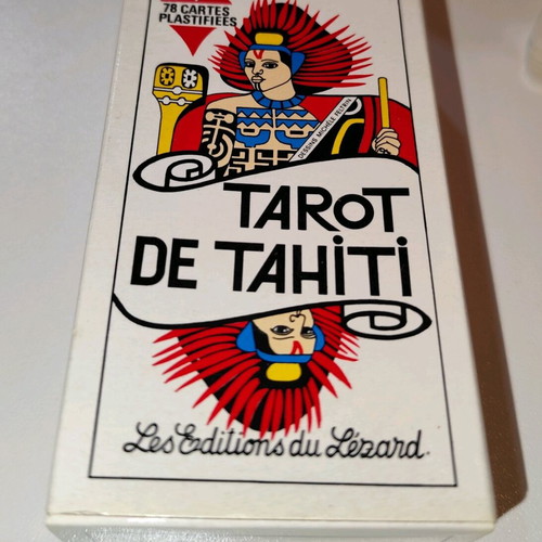 Tarot de Tahiti Tarot Deck 78 Cartes Plastifiees new