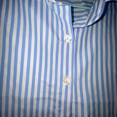 Shein women's shirt like new, size M, white and turquoise