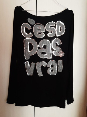 Thin blouse black like new
