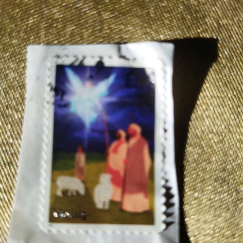 Irish stamps like new, set of 5 Christmas designs