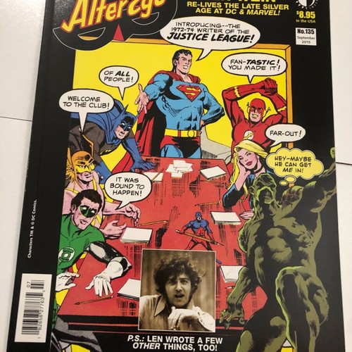 Alter Ego Magazine 135 Justice League of America new, DC Comics