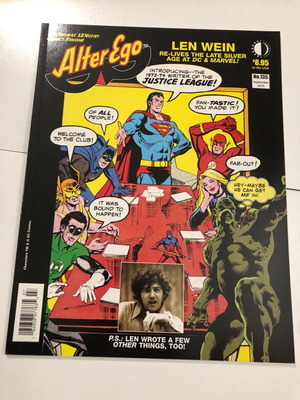 Alter Ego Magazine 135 Justice League of America new, DC Comics