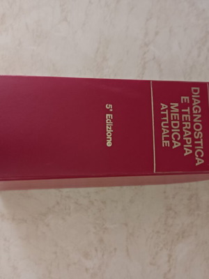 Diagnostica e Terapia Medica Attuale book like new, Italian