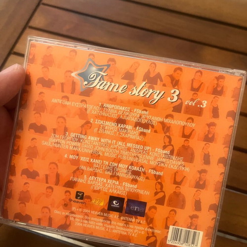 Fame Story 3 CD like new, Vol. 3