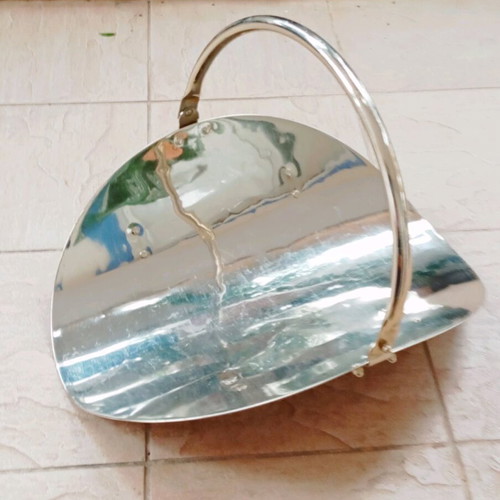 Metal Firewood Holder used