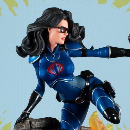 Baroness in Cobra Gear SDCC 2023 PX Previews Exclusive Figure Diorama new