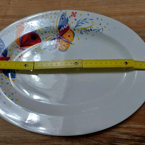 Georgios Stathopoulos porcelain platters used, set of 3