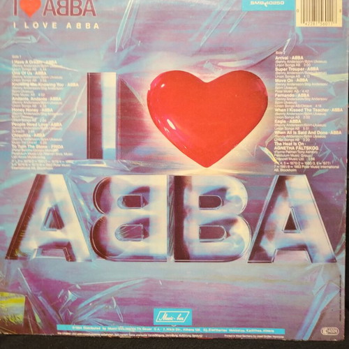 ABBA I Love Abba vinyl used 1984