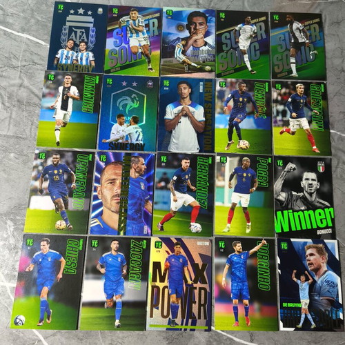 Μόνες κάρτες TC Panini Top class μεταχειρισμένες, πακέτο 50