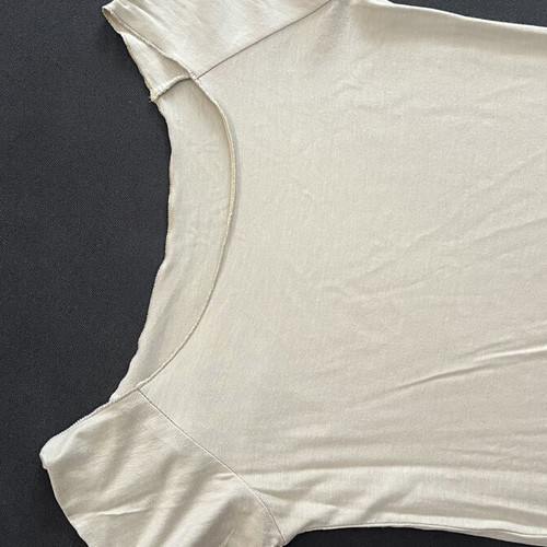 Basic T-shirts set 6 pcs used, size S, white and grey