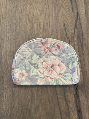 Cosmetic bag like new, multicolored