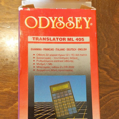 Odyssey ML 405 five-language translator like new