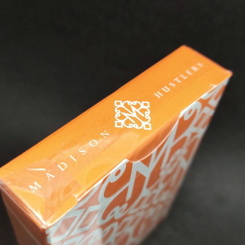 Madison Hustlers Orange playing cards like new collectible edition