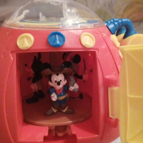 Collectible Time Machine Disney toy used, Topolino 2007