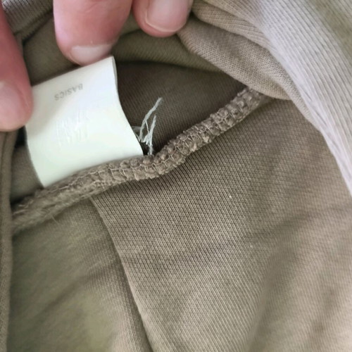 Beige hoodie like new, size L