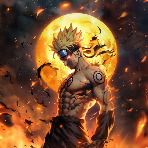Naruto A3 poster