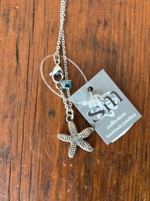 Starfish stainless steel necklace new