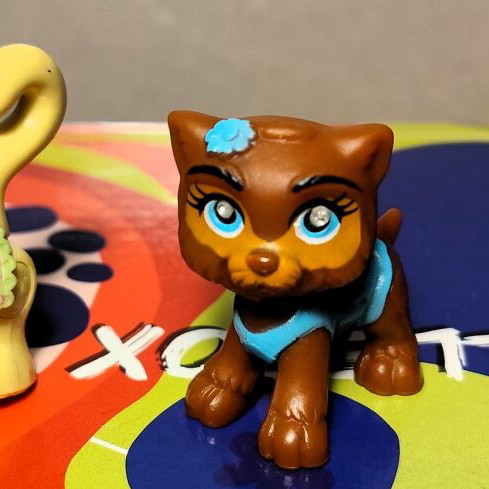 Polly Pocket Sparklin' Pets mini figures like new, set of 3