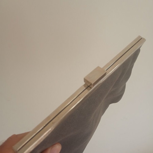 Azadé Accessoires shoulder bag used, gray pouch