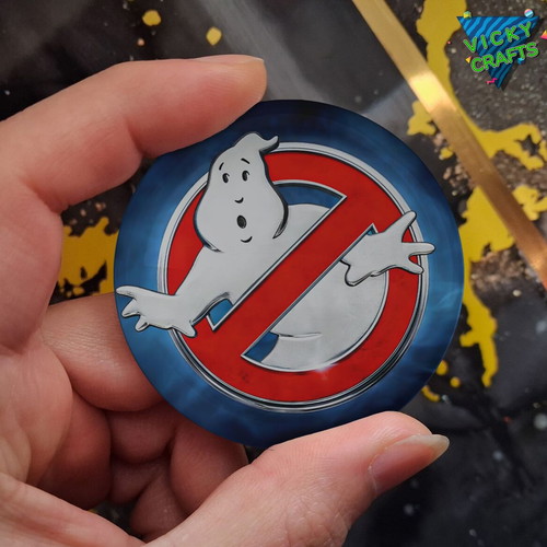 Ghostbusters pin new, 6 cm diameter