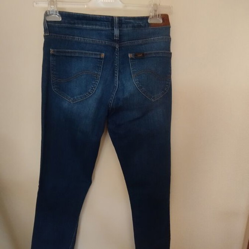 Lee skinny jeans, blue, elastic, size M 38 10