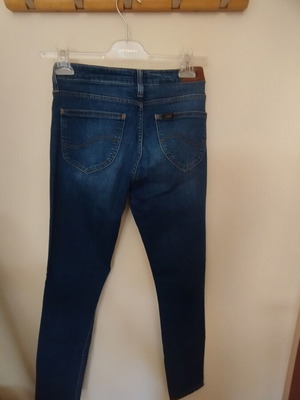 Lee skinny jeans, blue, elastic, size M 38 10