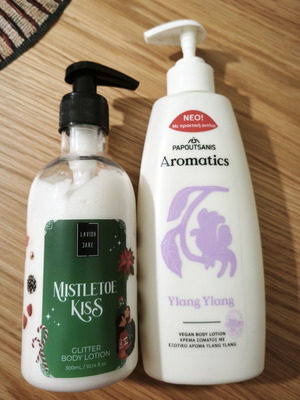 Body Lotions new, vanilla and ylang ylang scents