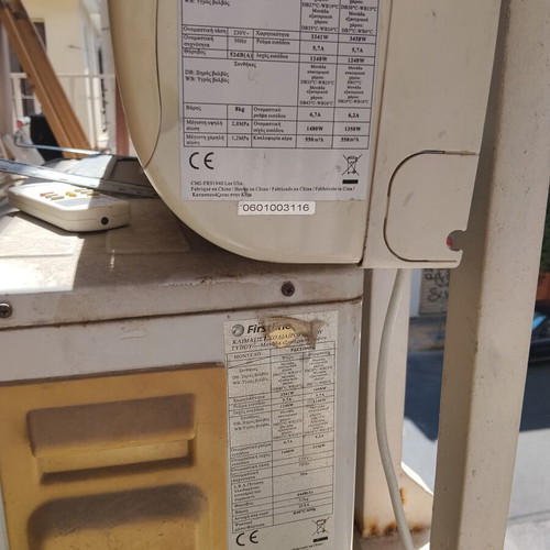 First line air conditioner 12000 BTUs used