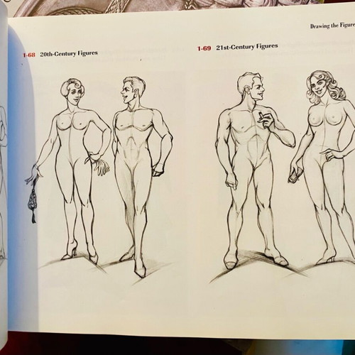 Character Costume Figure Drawing book used, English