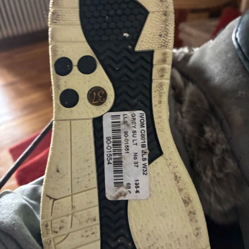 Movie’s boots new, waterproof, gray, size 37