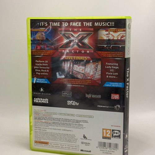 The X Factor Xbox 360 used action adventure game