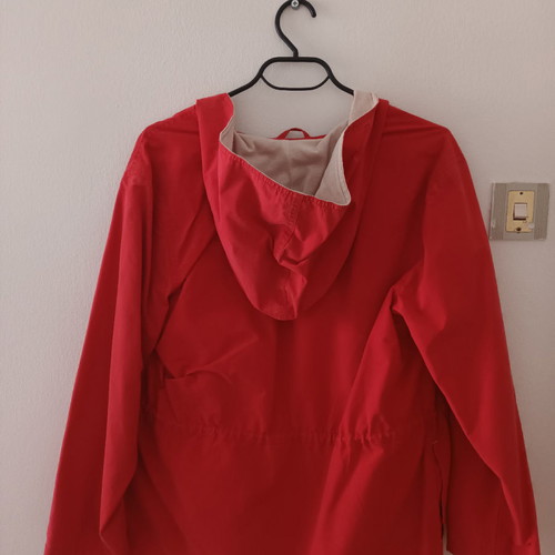Parka used, red
