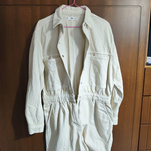 Mango women's one-piece new, size L, beige