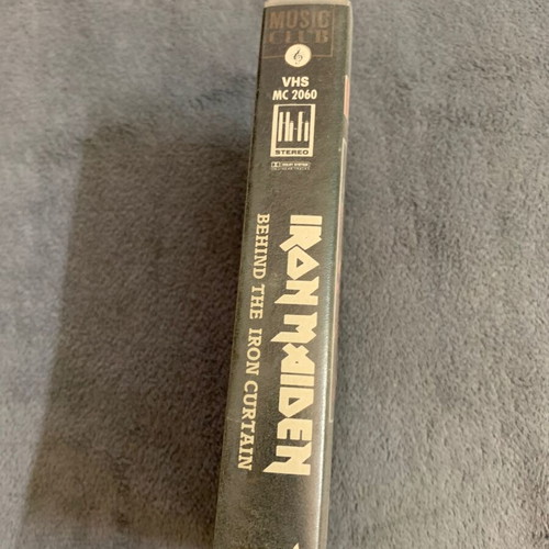 Iron Maiden Behind the Iron Curtain VHS video