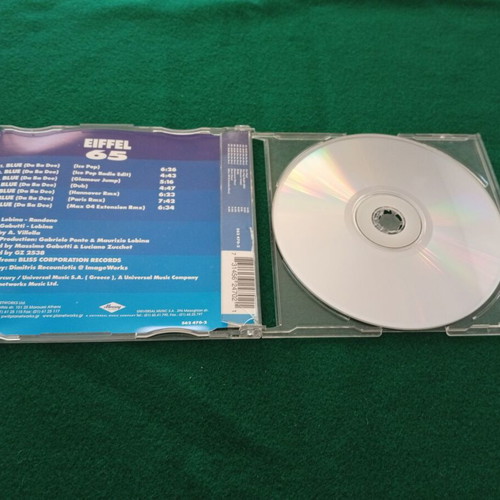 Eiffel 65 Blue CD single used with 7 versions