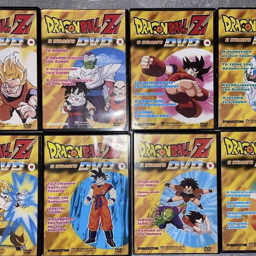 Dragonball Z DVD used, collectible Deagostini series