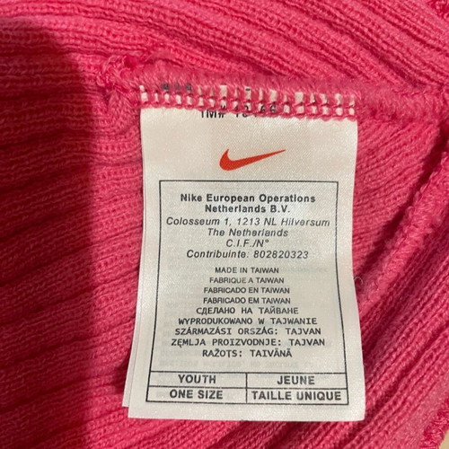 Nike beanie new, gray and pink, one size