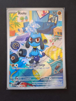 Riolu Illustration holographic καινούργιο