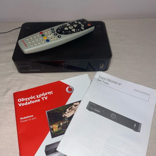 Technicolor ISB2201 decoder used with remote and manuals