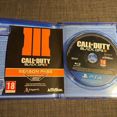 Call of Duty Black Ops III PS4 used in excellent condition