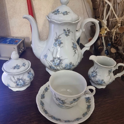 Mitterteich Bavaria porcelain coffee tea set new