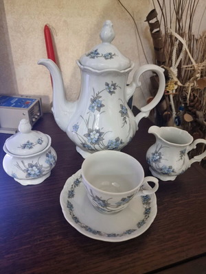 Mitterteich Bavaria porcelain coffee tea set new